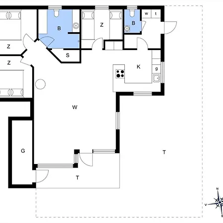 0173-romo-rabjergvej-13 Casa vacanze Kongsmark